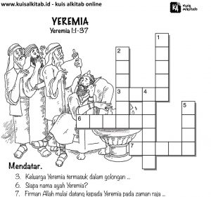 Teka-Teki Silang Alkitab Yeremia