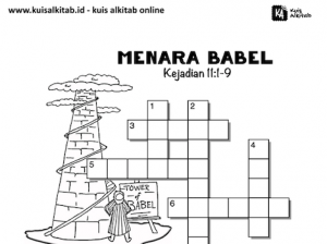 Teka-Teki Silang Alkitab Menara Babel