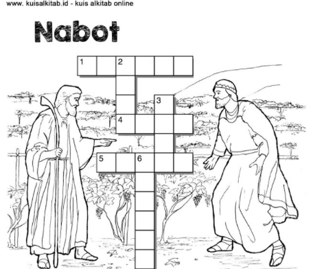 Teka-Teki Silang Alkitab Kebun Anggur Nabot