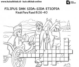 Teka-Teki Silang Alkitab Filipus dan Sida-Sida