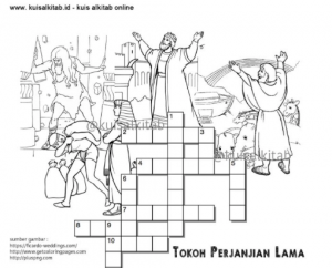 Teka-Teki Silang Alkitab Tokoh Perjanjian Lama