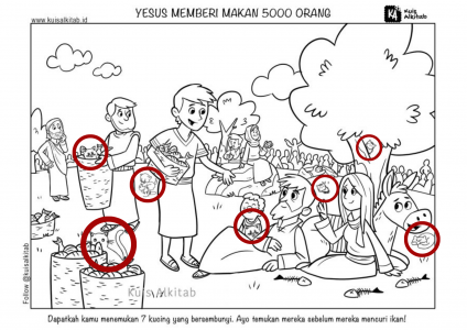 Cari Gambar Tersembunyi Manusia Jatuh dalam Dosa