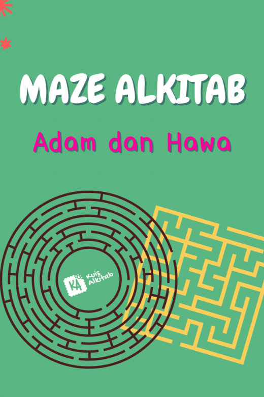 Maze Alkitab Adam dan Hawa