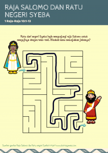 Maze Salomo dan Ratu Negeri Syeba