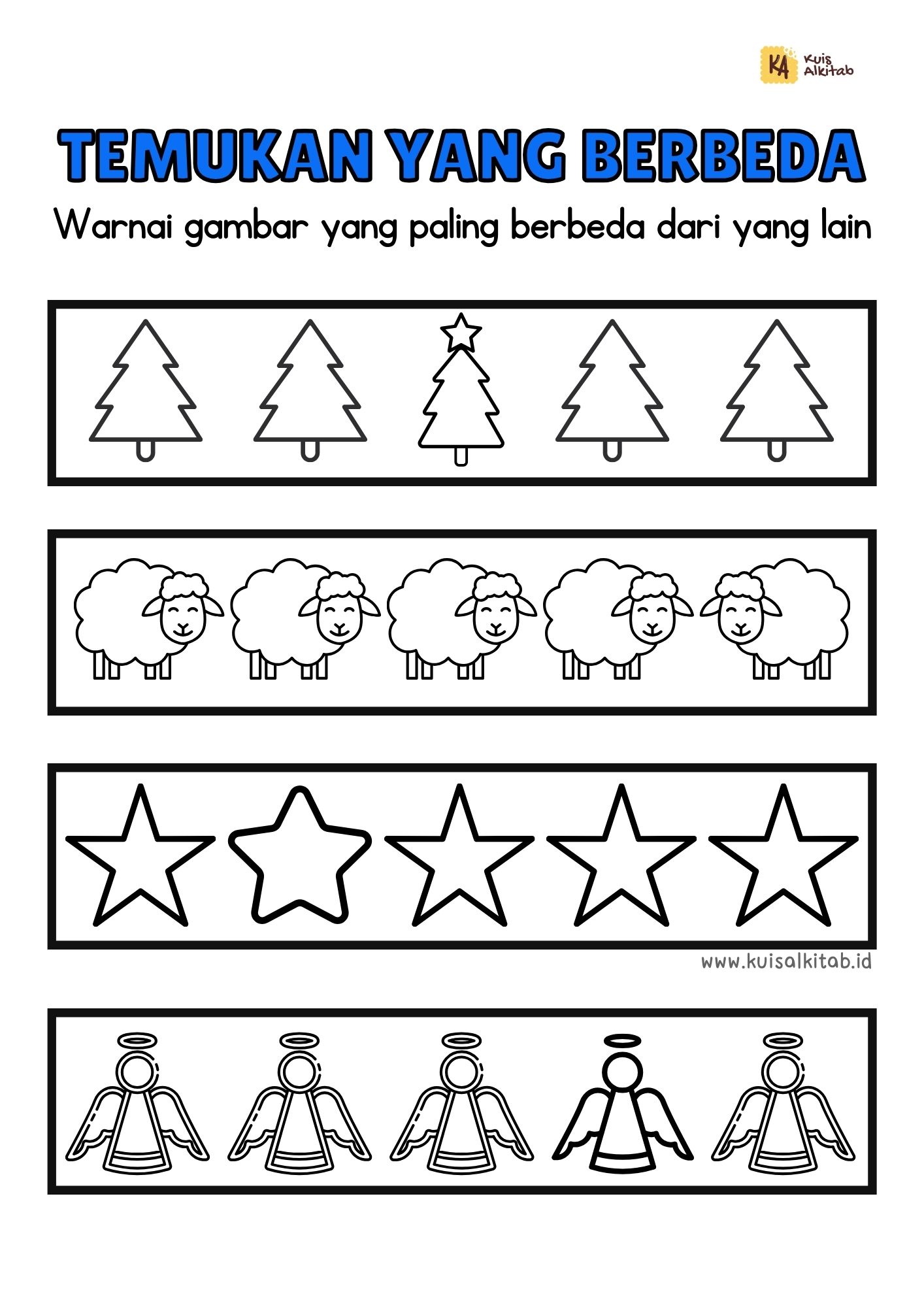 Aktivitas Alkitab Bertema Natal