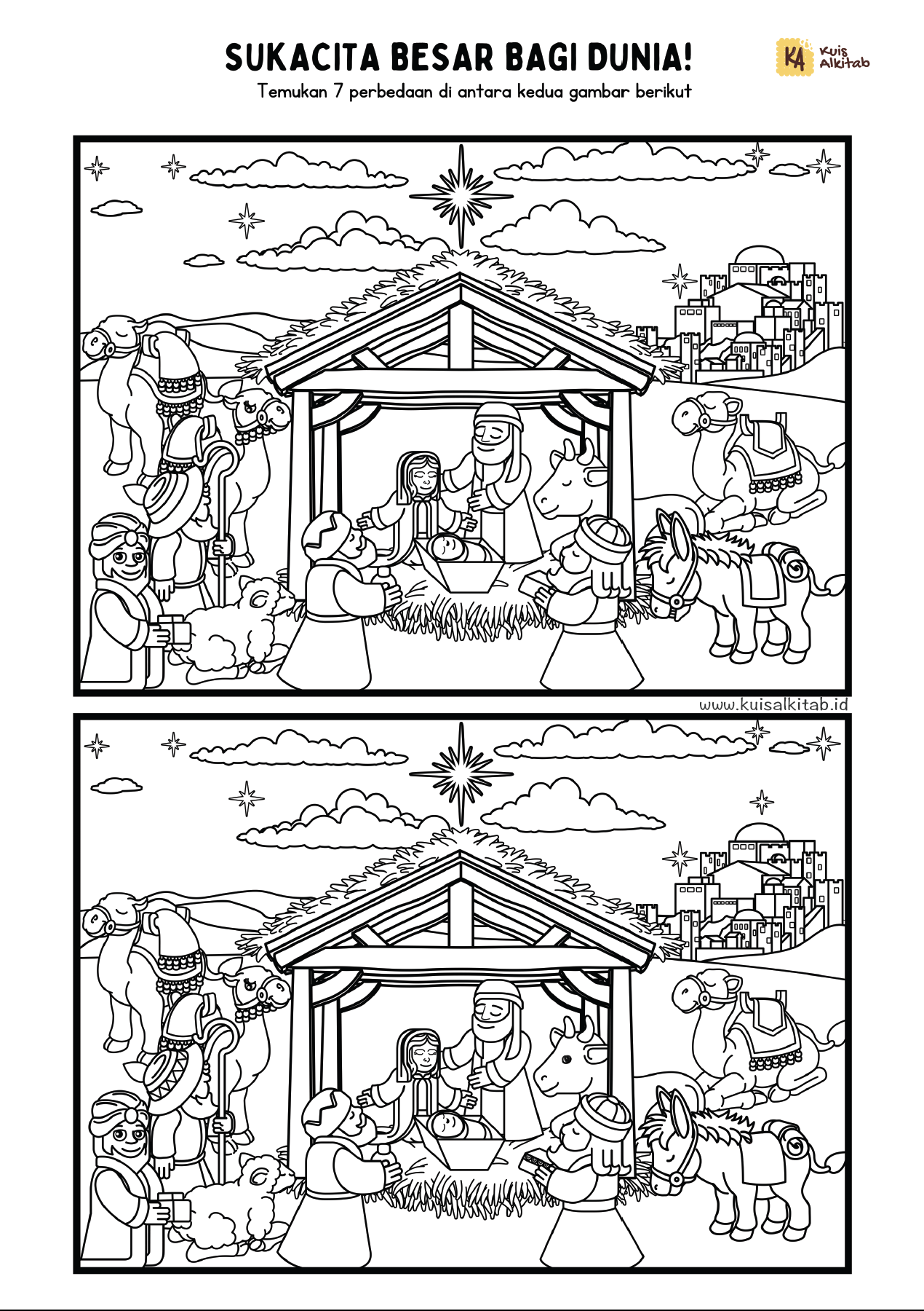 Aktivitas Alkitab Bertema Natal