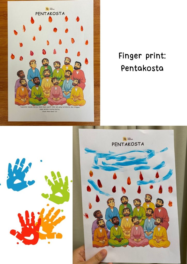 Materi Aktivitas Kenaikan Tuhan Yesus dan Pentakosta