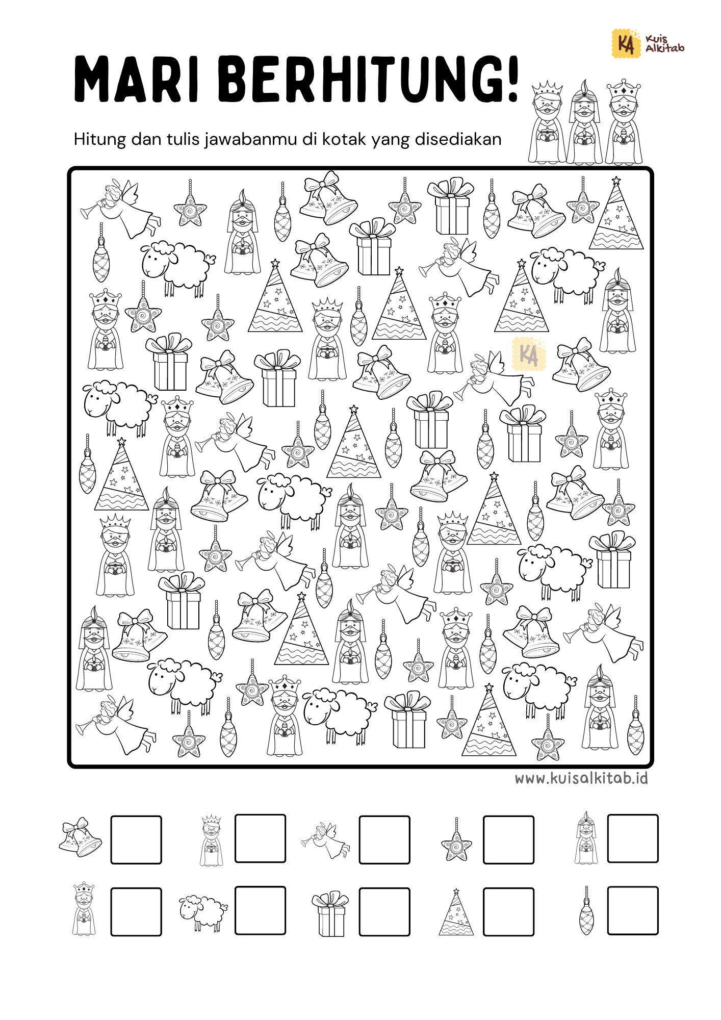 Aktivitas Sekolah Minggu I Spy